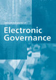 International Journal of Electronic Governance (IJEG) International Journal of Electronic Governance (IJEG)