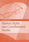 International Journal of Human Rights and Constitutional Studies (IJHRCS) 