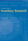 International Journal of Inventory Research (IJIR) 