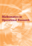 International Journal of Mathematics in Operational Research (IJMOR) International Journal of Mathematics in Operational Research (IJMOR)