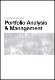 International Journal of Portfolio Analysis and Management (IJPAM) International Journal of Portfolio Analysis and Management (IJPAM)