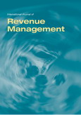 International Journal of Revenue Management (IJRM) International Journal of Revenue Management (IJRM)