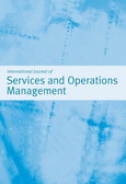 International Journal of Services and Operations Management (IJSOM) International Journal of Services and Operations Management (IJSOM)