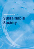 International Journal of Sustainable Society (IJSSoc) International Journal of Sustainable Society (IJSSoc)